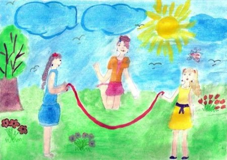 Летние каникулы рисунок