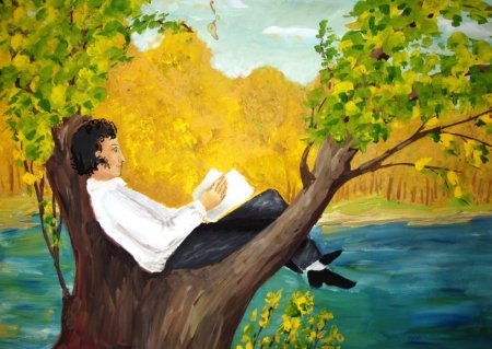 Рисунок на тему унылая пора очей очарованье