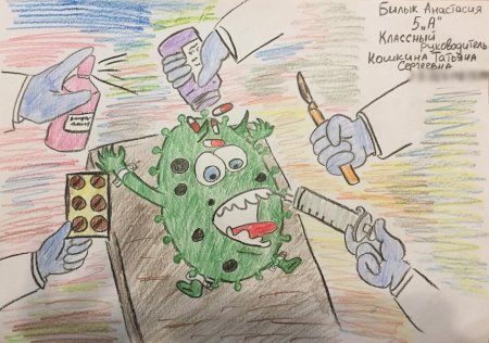 Плакат на тему вирусы