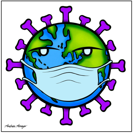 Рисунок коронавируса