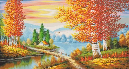 Осенний пейзаж детский сад