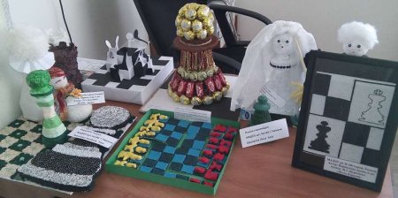 Поделка шахматы в детском саду