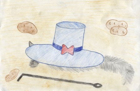 Иллюстрации к рассказу Носова Живая шляпа