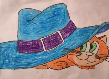 Иллюстрация к произведению Носова Живая шляпа