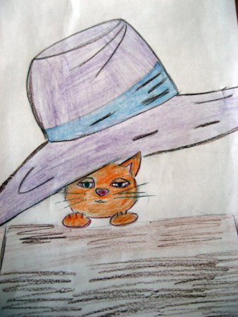 Рисунок к рассказу Носова Живая шляпа