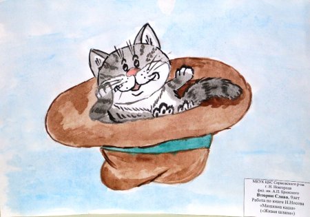 Носов Живая шляпа рисунок