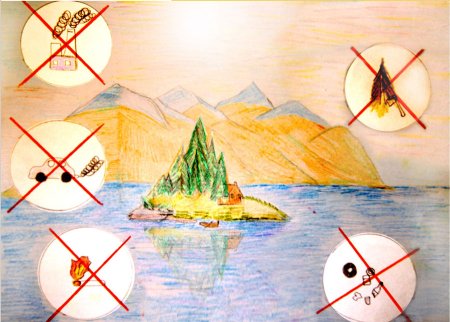 Байкал для рисования