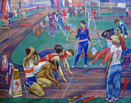 Спорт в Советской живописи