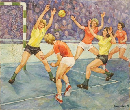 Композиция спортивные состязания