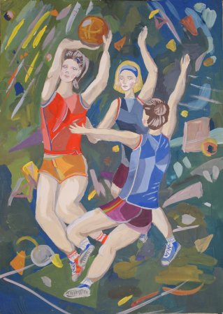 Станковая композиция живопись