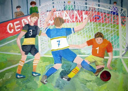 Композиция на тему спортивный праздник