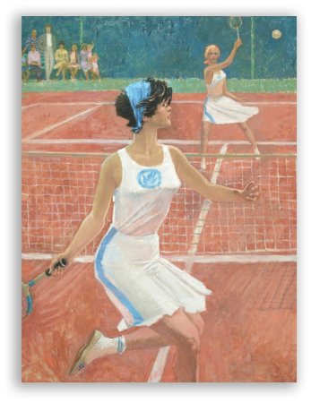 Александр Самохвалов теннис» (1971)