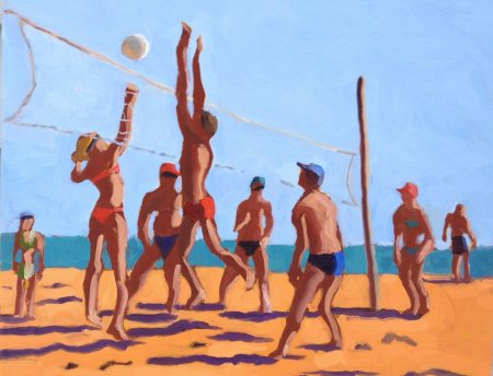 Дейнека художник пляж