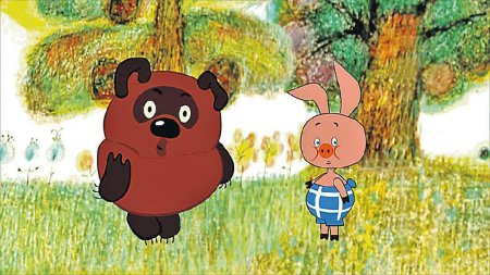 Новогодние персонажи советских мультфильмов