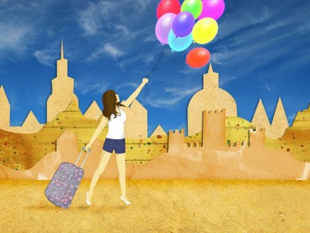 Путешествие рисунок