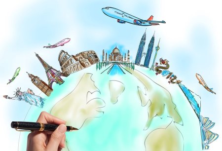 Рисование на тему путешествие