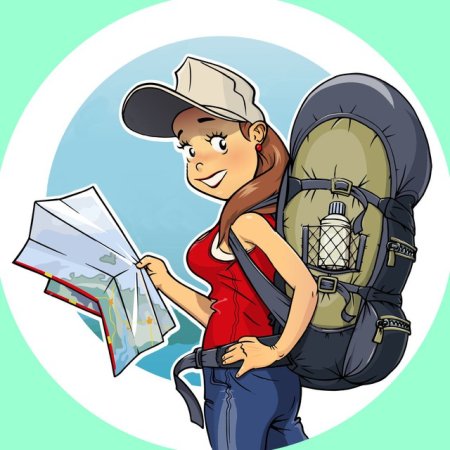 Портрет туриста