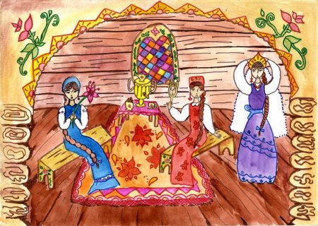 Рисование по сказке Александра Сергеевича Пушкина о царе Салтане