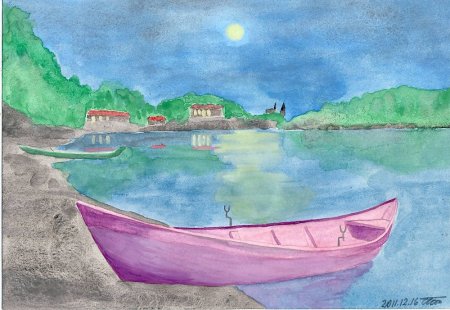 Нарисовать реку