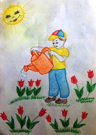 Рисунок на тему доброта