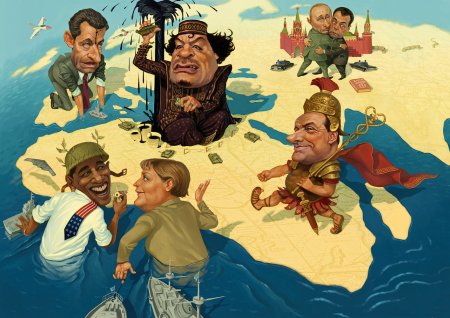 Карикатуры на современную Россию
