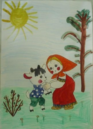 Русские народные сказки для рисования