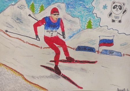 Олимпиада в Пекине рисунок