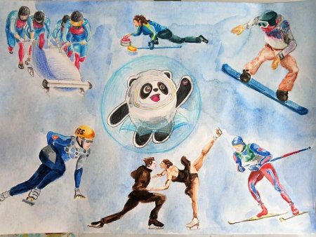 Олимпиада рисунки школьников