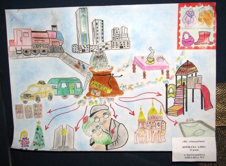 Профсоюз глазами детей