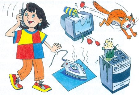 Опасные ситуации при пожаре для дошкольников