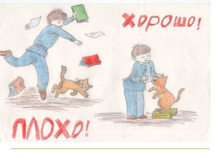 Рисунок что такое хорошо и что такое плохо