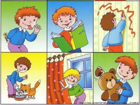 Хорошие и плохие поступки для детей