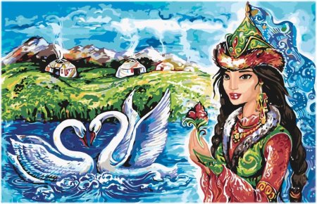 Казахские иллюстрации