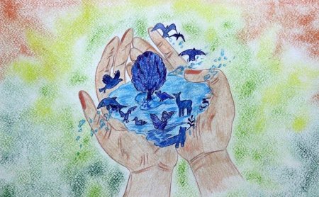 Рисунок на тему творим добро