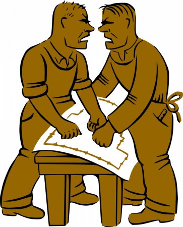 Рисунок на тему конфликт