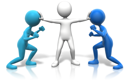 Конфликт иллюстрация