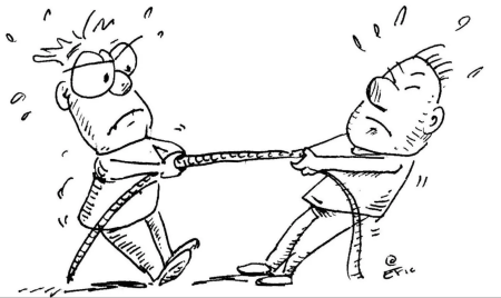 Агрессия иллюстрация