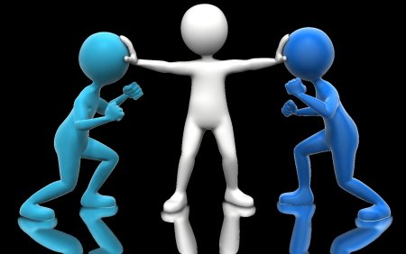 Споры людей