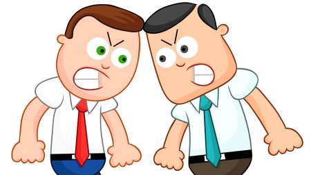 Конфликт иллюстрация