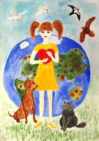 Станковая композиция лето