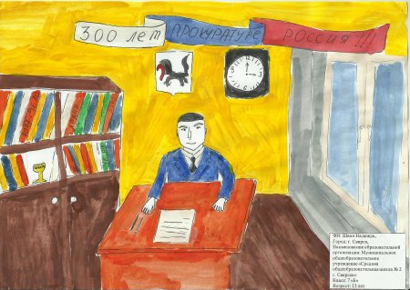 Детские рисунки города Свирска