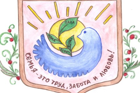 Герб семьи рисунок