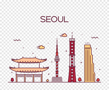 Силуэт Сеула