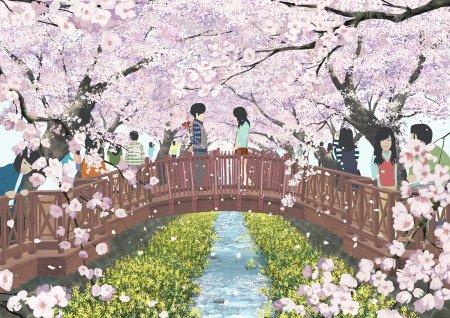 Корейское искусство природа