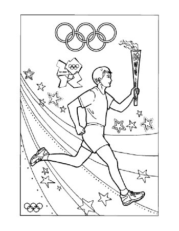 Спорт. Раскраска