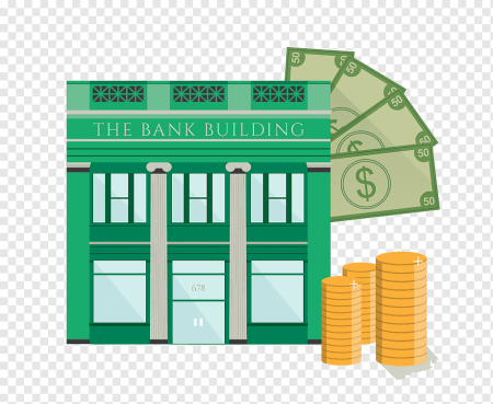 Банк для детей на прозрачном фоне