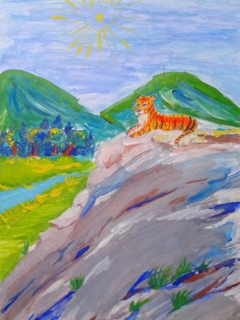 Пейзаж мир заповедной природы