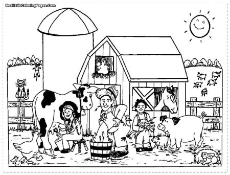 Ферма с животными для детей