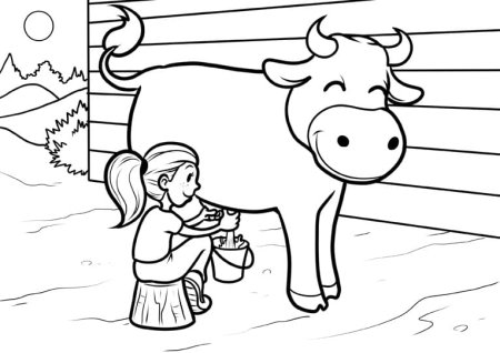 Ферма детский рисунок