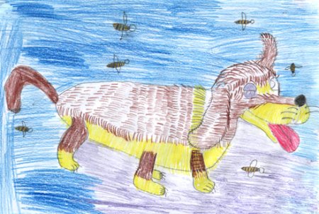 Рисование «мой щенок».